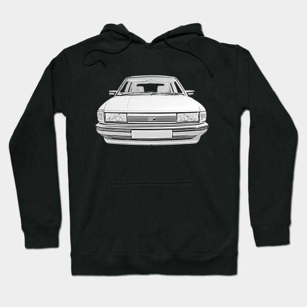 Austin Maestro 1980s British classic car Hoodie by soitwouldseem